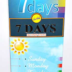 (box of 6) 7 Days sree vani stick