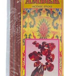 20 Amber incense sticks pure vibrations