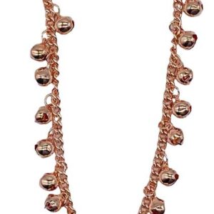 Goldtone anklet w/ Bells