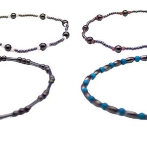 Magnetic Hematite anklet