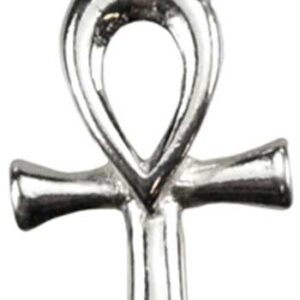 Ankh  sterling silver 1/2" x 5/8"