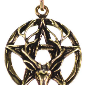 Pentagram Stag bronze