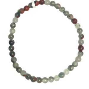 4mm Bloodstone bracelet
