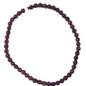 4mm Garnet bracelet