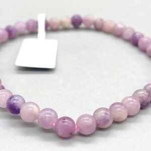 4mm Lepidolite bracelet