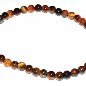 4mm Tiger Eye, Yellow