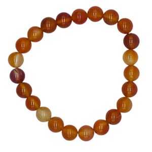 8mm Carnelian bracelet