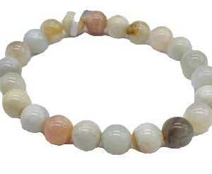 8mm Moonstone, Multi bracelet