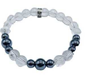 8mm Quartz, Terahertz bracelet