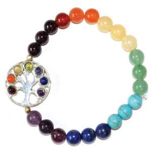 8mm 7 Chakra Tree of Life