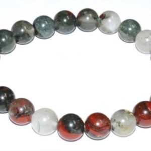 8mm Bloodstone (Seftonite) bracelet