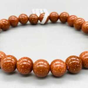 8mm Gold Stone bracelet