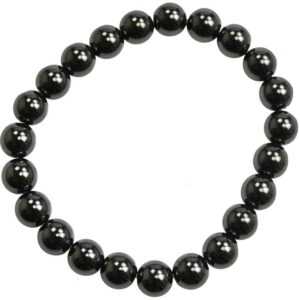 8mm Hematite (man-made) bracelet