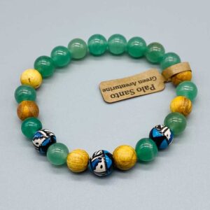 8mm Palo Santo Green Aventurine bracelet