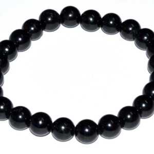 8mm Tourmaline, Black