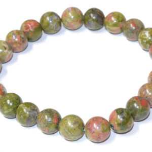 8mm Unakite bracelet