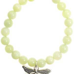 New Jade Serenity Dragonfly silver