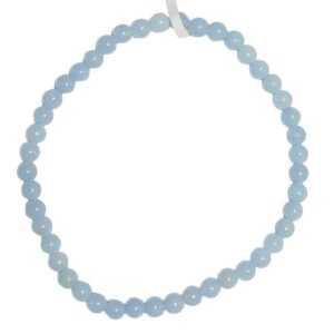 4mm Angelite stretch bracelet