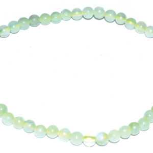 4mm Jade, Chinese stretch bracelet