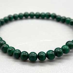 4mm Malachite stretch bracelet