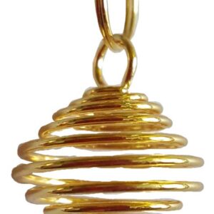 (set of 24) 3/4" Gold Plated coil