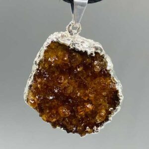 Citrine druse