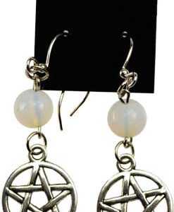 Opalite Pentagram earrings