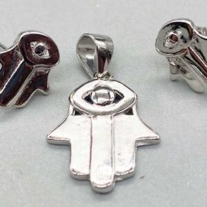Fatima Hand earrings & pendant sterling