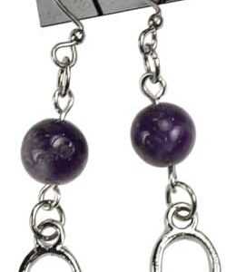 Amethyst Goddess earrings