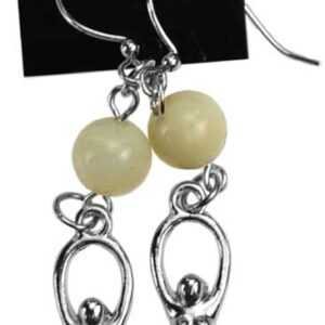 Moonstone Goddess earrings