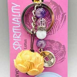 Lotus keychain
