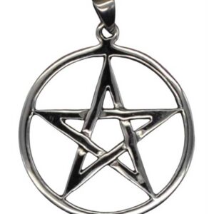 1 1/8" Pentagram sterling
