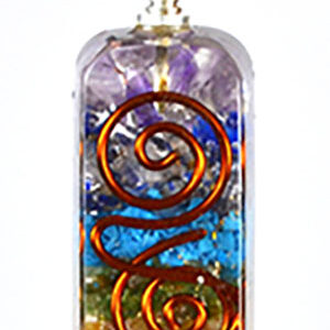 2" Orgone 7 Chakra W 20" chain