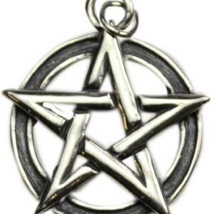 Pentacle pendant sterling