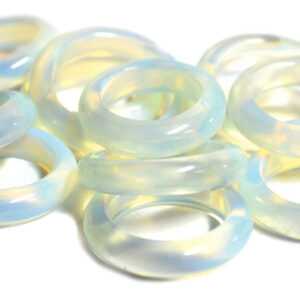(set of 25) Opalite (size 6-10) rings