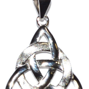5/8" Triquetra sterling pendant