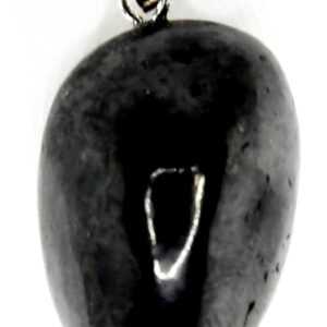 Shungite tumbled pendant