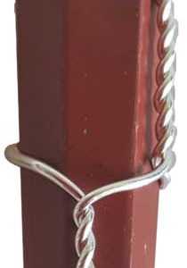 (set of 5) Red Jasper w wrapped point