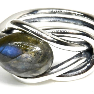 size 12 Labradorite ring