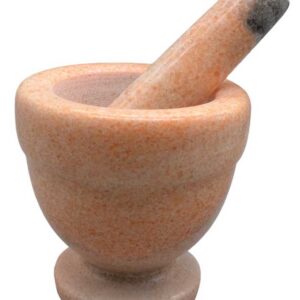 4" Sunset Jade Mortar and Pestle Set