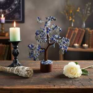 Lapis Lazuli Crystal Tree wisdom