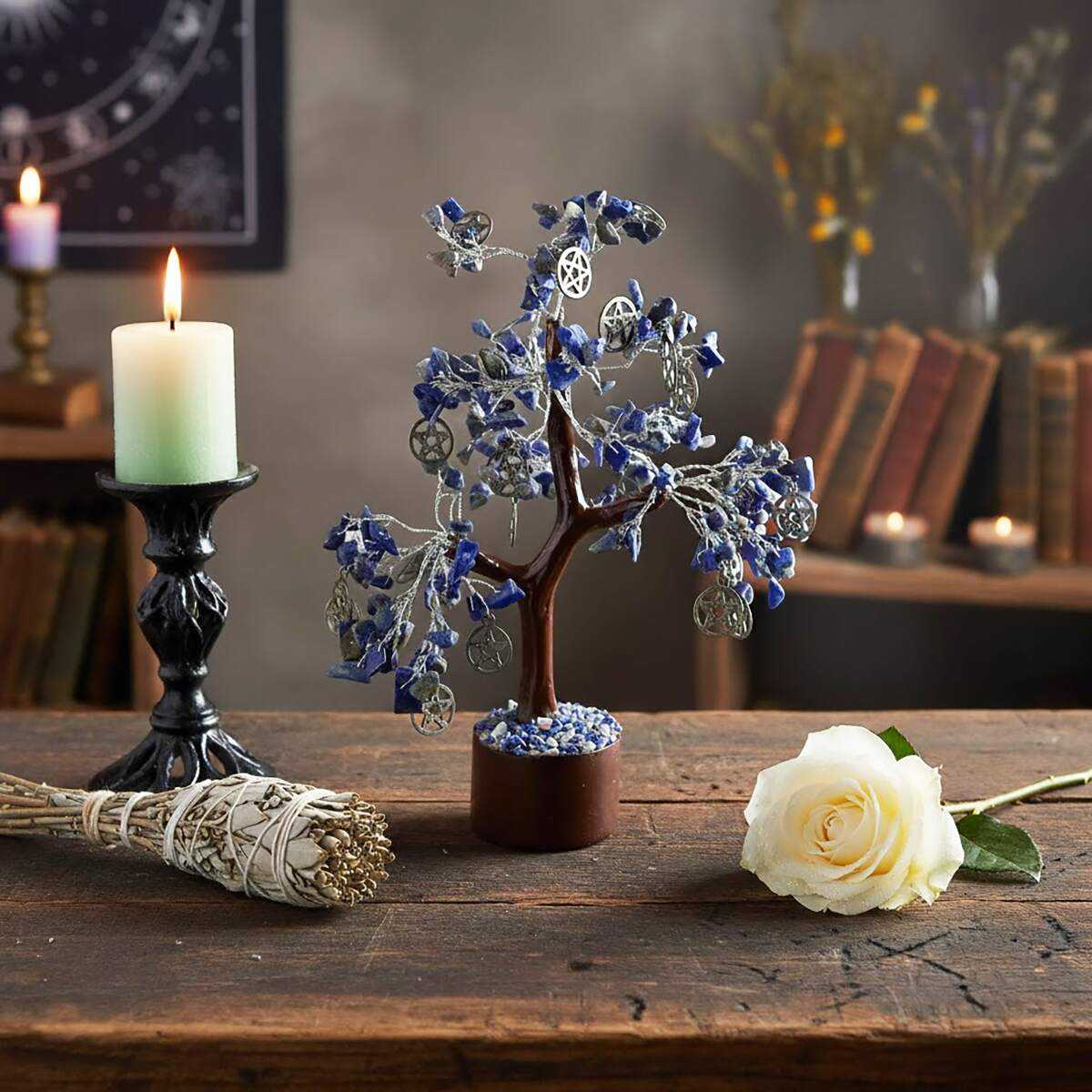 Lapis Lazuli Crystal Tree wisdom