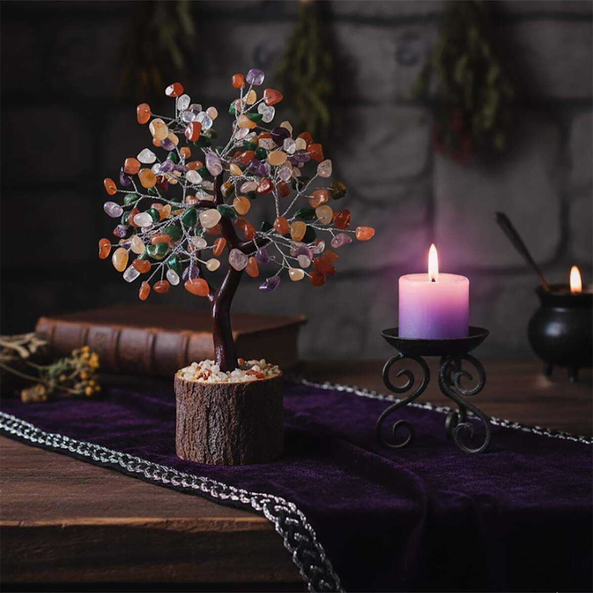 Mixed Agate Gemstone Tree buy online