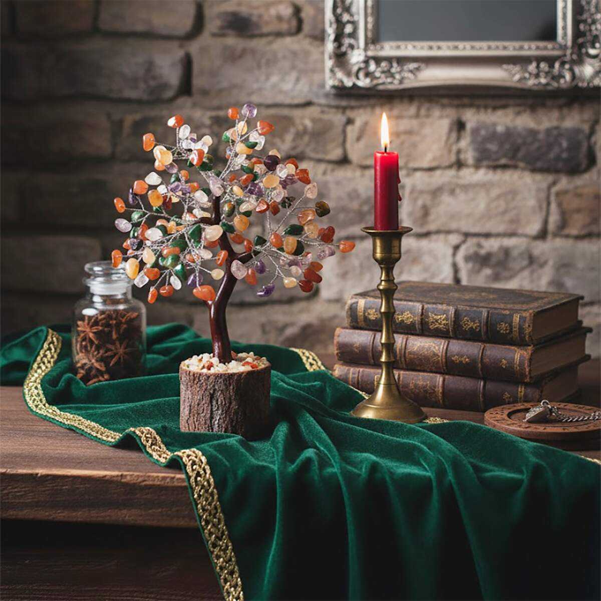 Mixed Agate Gemstone Tree inventory