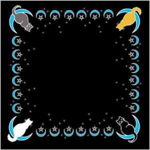 Moon Cat Altar Cloth