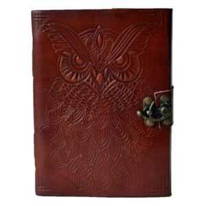 Owl Leather Journal