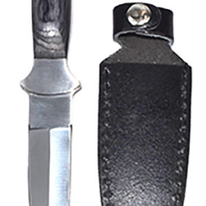 7 1/2" Black wood handle athame