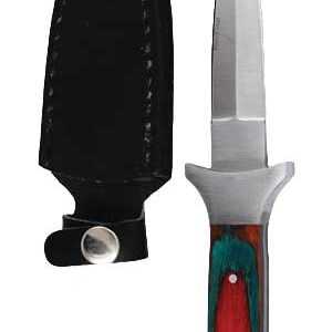 Slim Multi Colored Wood Handled athame