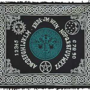 Tree of Life Ouija-Board altar cloth 24" x 30"