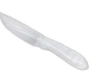 7 1/2" Selenite athame